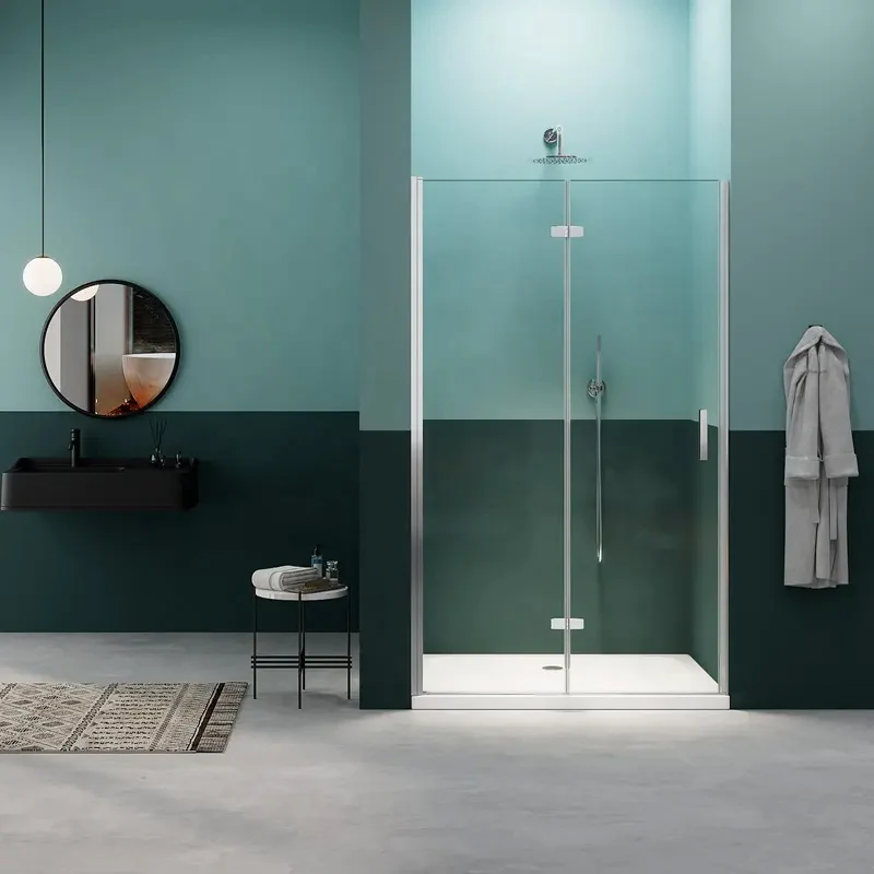 Gulietta Chrome Aero Bi Fold Shower Door - Image 3