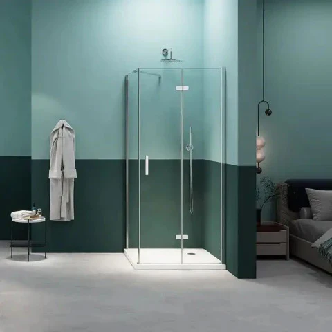 Aero Chrome Bi Fold Shower Enclosure - Image 2