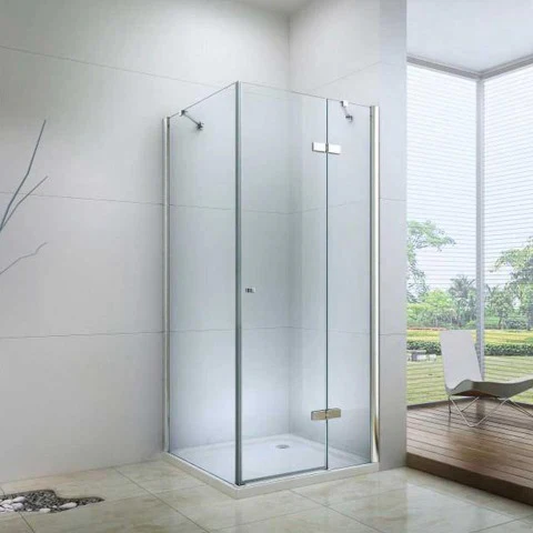 Aero Chrome Bi Fold Shower Enclosure - Image 4