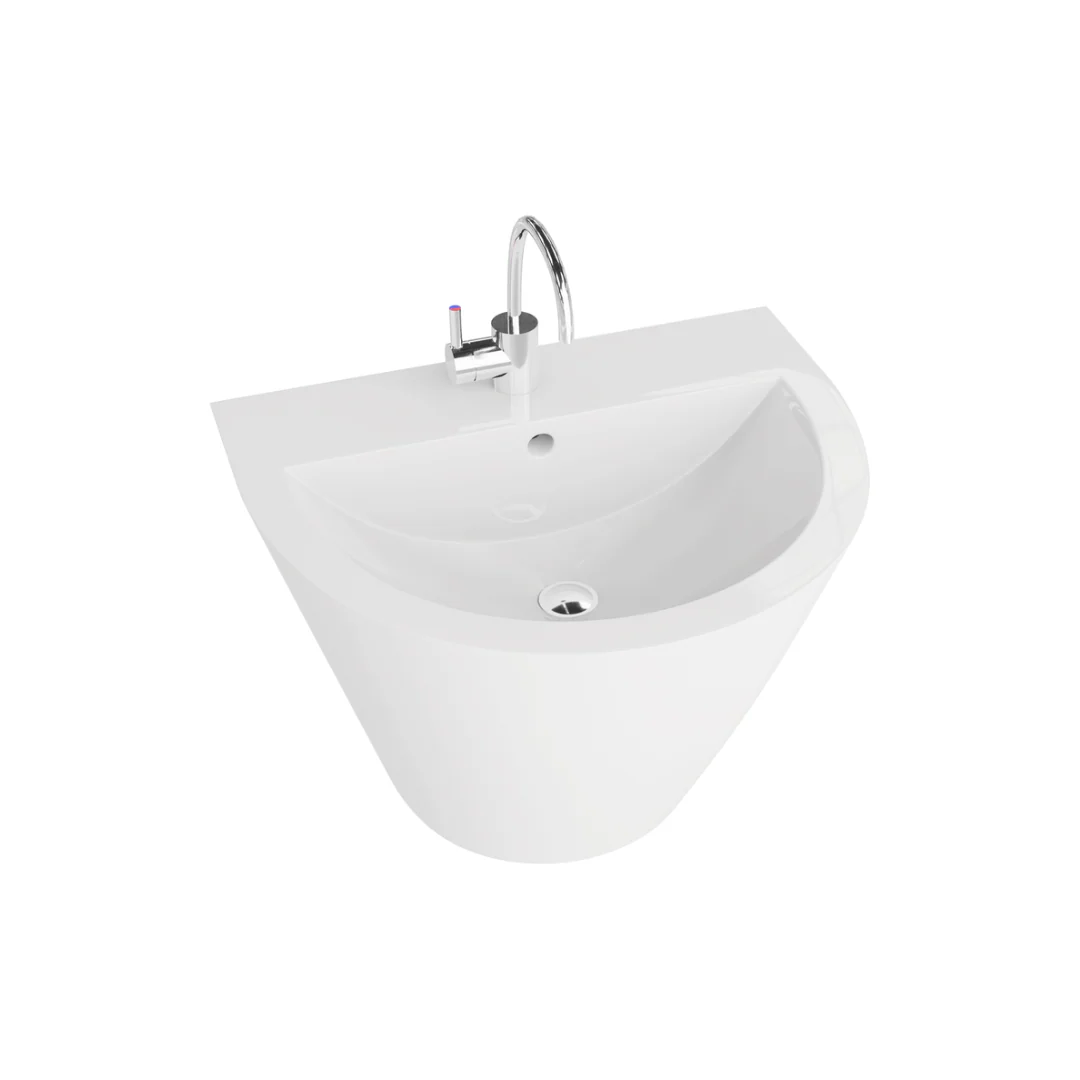 Alsola Wall-Hung Washbasin - Image 2