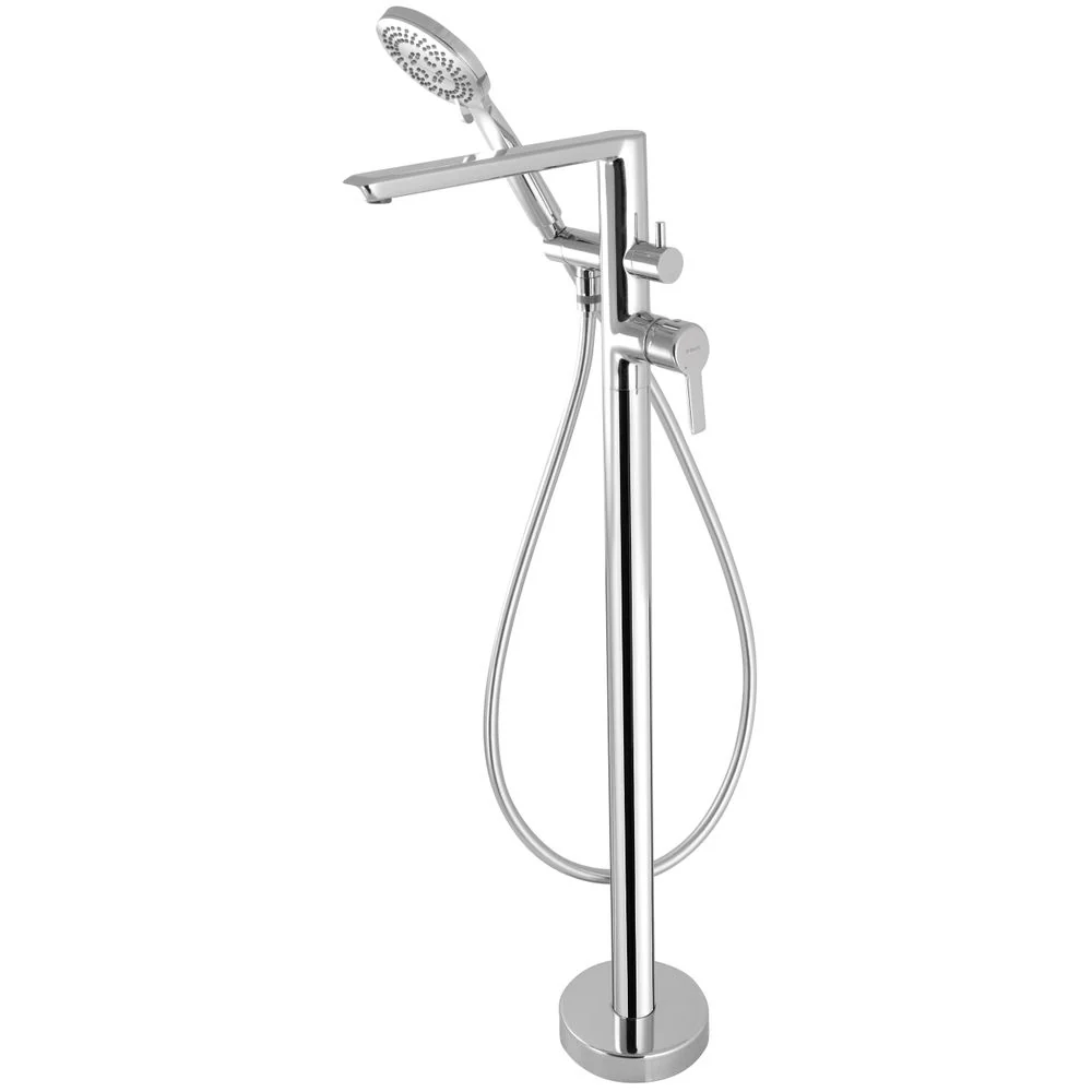 Arnika Bath mixer, freestanding, with shower set