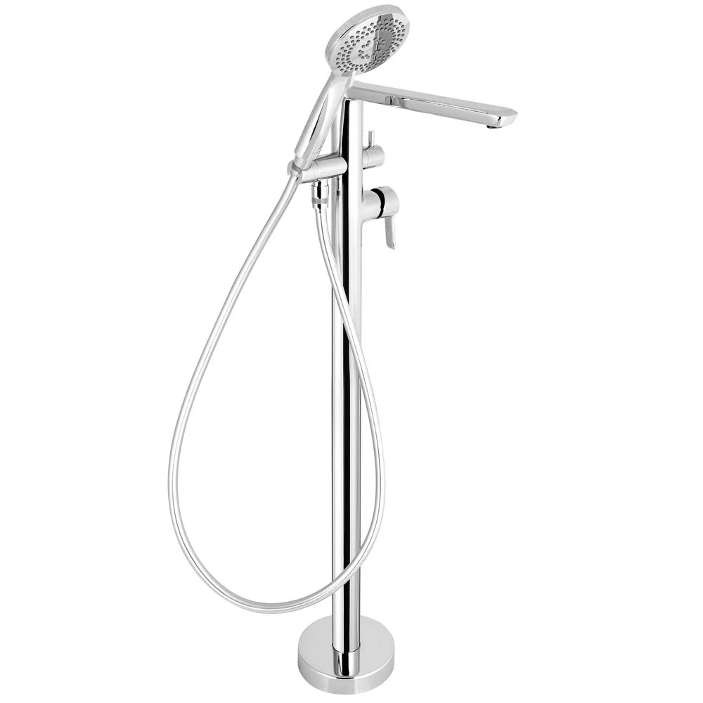 Arnika Bath mixer, freestanding, with shower set - Image 2