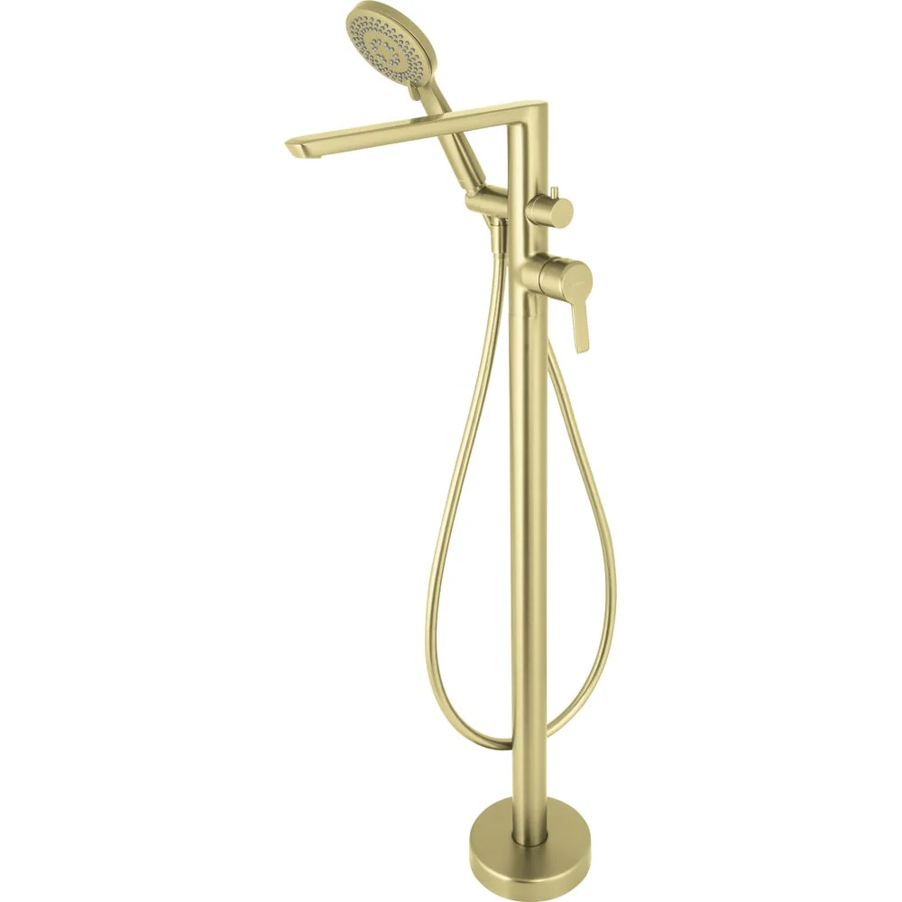 Arnika Bath mixer, freestanding, with shower set - Image 7