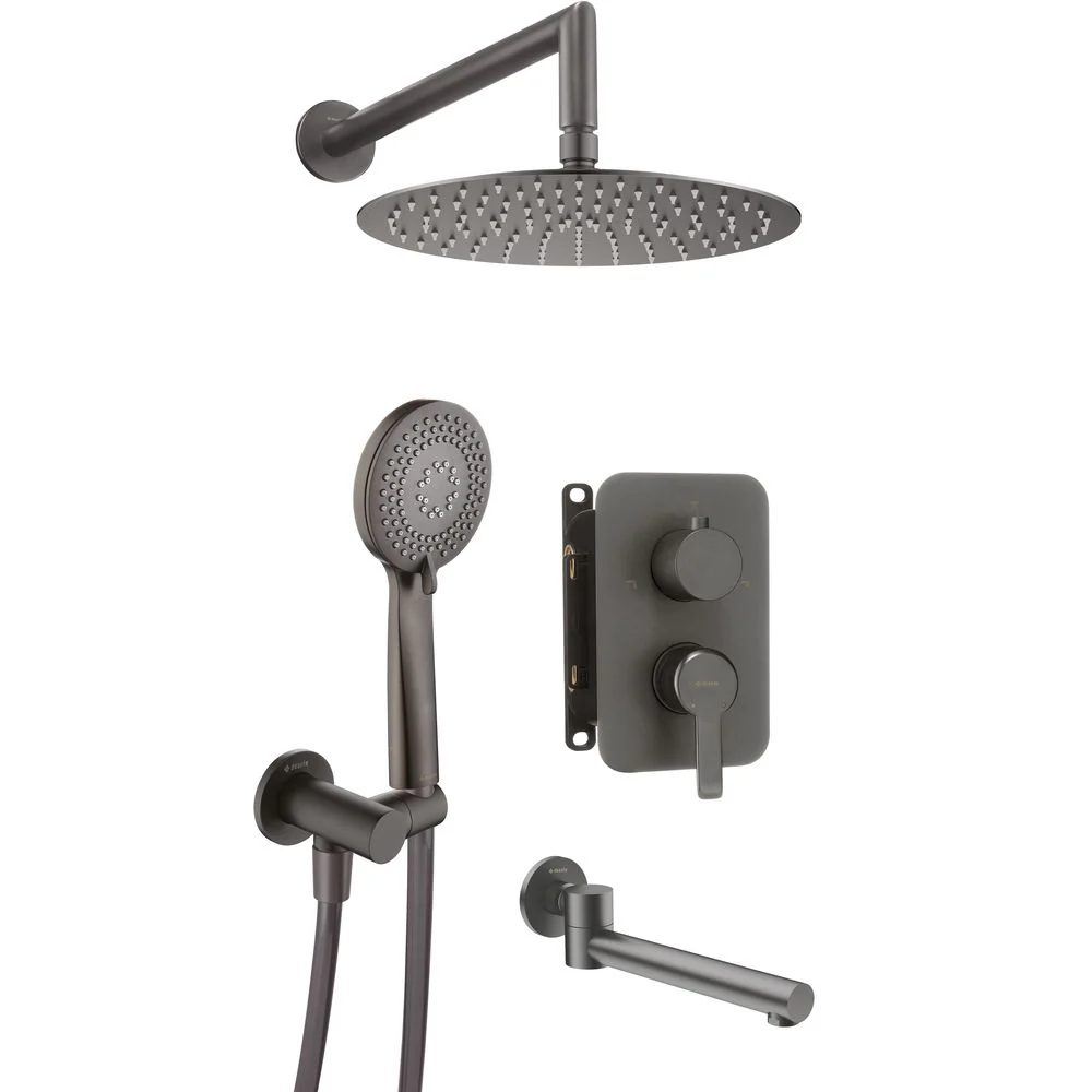 Arnika Concealed shower set, with bath spout - Image 2