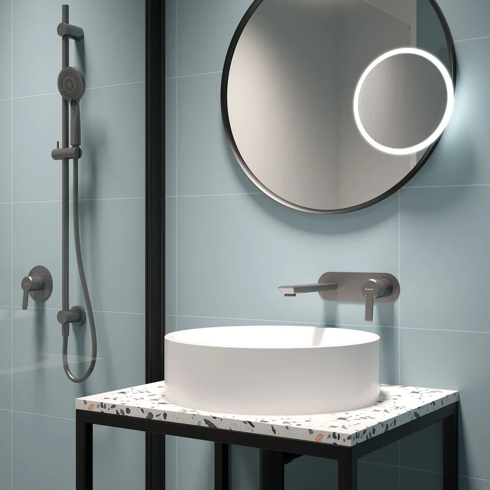 Arnika Concealed shower set, with sliding bar - Image 3