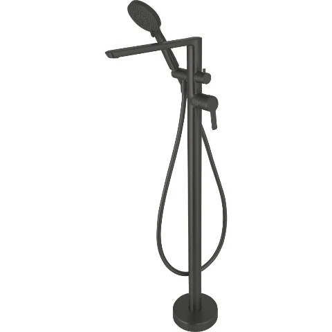 Arnika freestanding bath mixer with shower set - Image 3