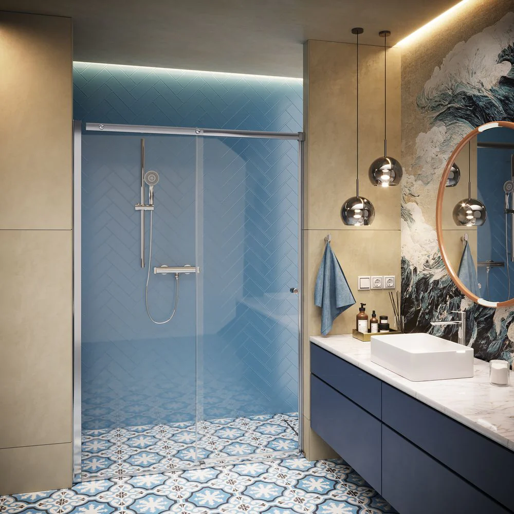 Arnika Shower set, 3-function, with sliding bar - Image 2