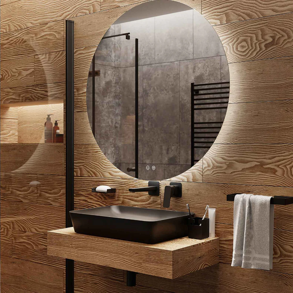 AURA Backlight Round LED Mirror - Image 8