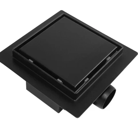 Black Linear Square Shower Drain