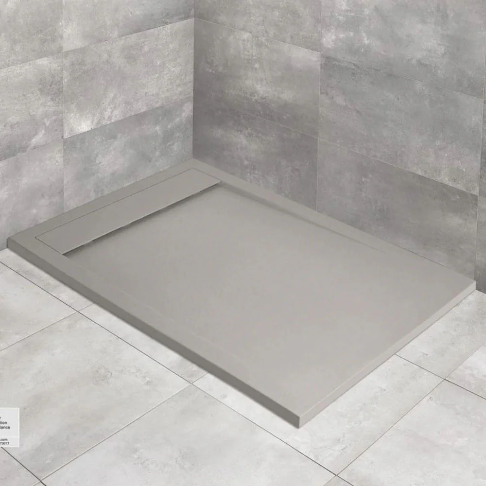 Teos Cement Natural Slate Shower Tray
