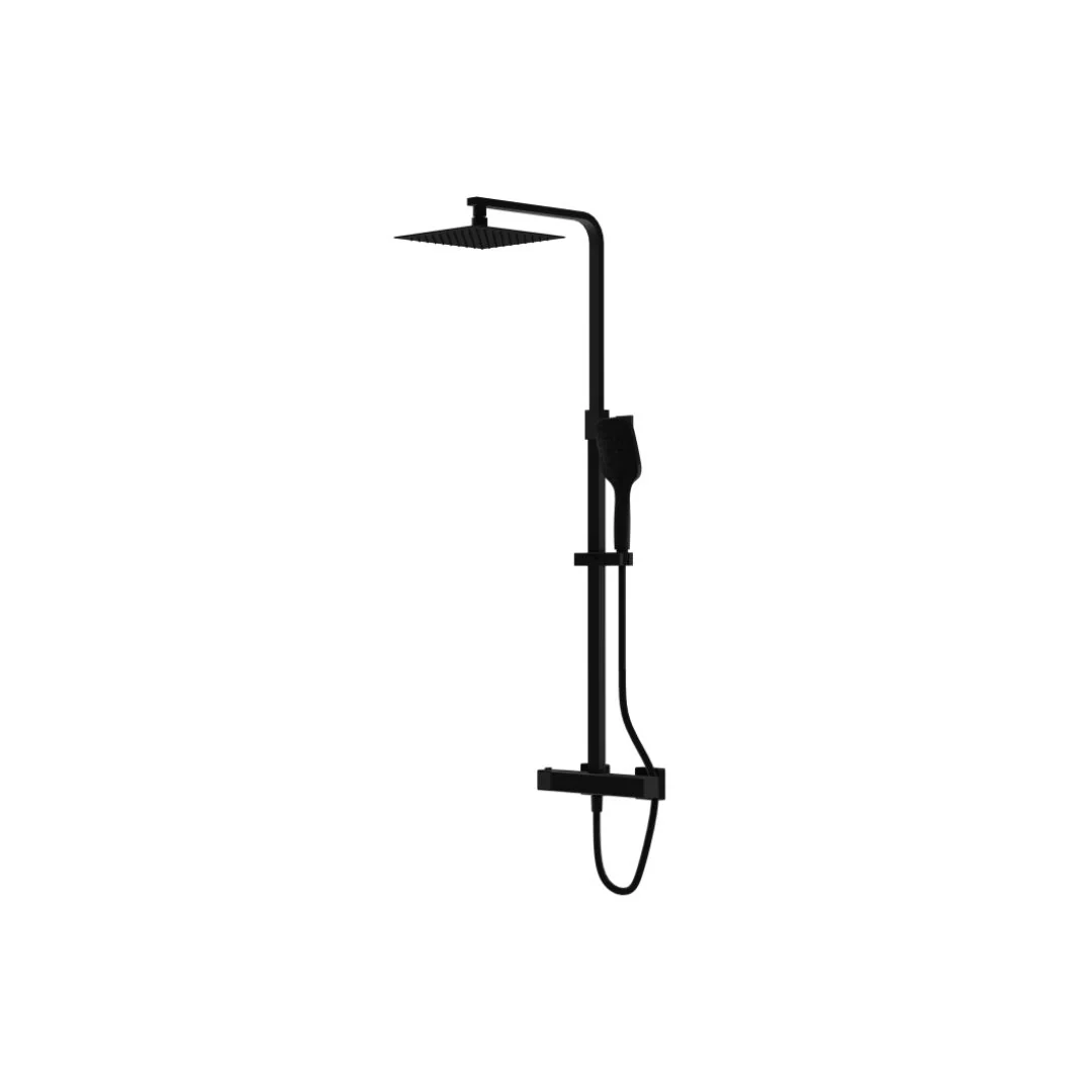 Cetus Exposed Thermostatic Shower Set with Rain Shower - Image 3