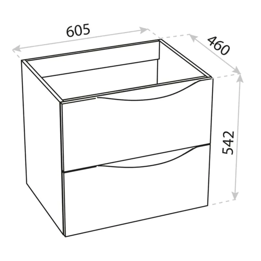 Archer White Vanity Unit & Countertop - Image 5