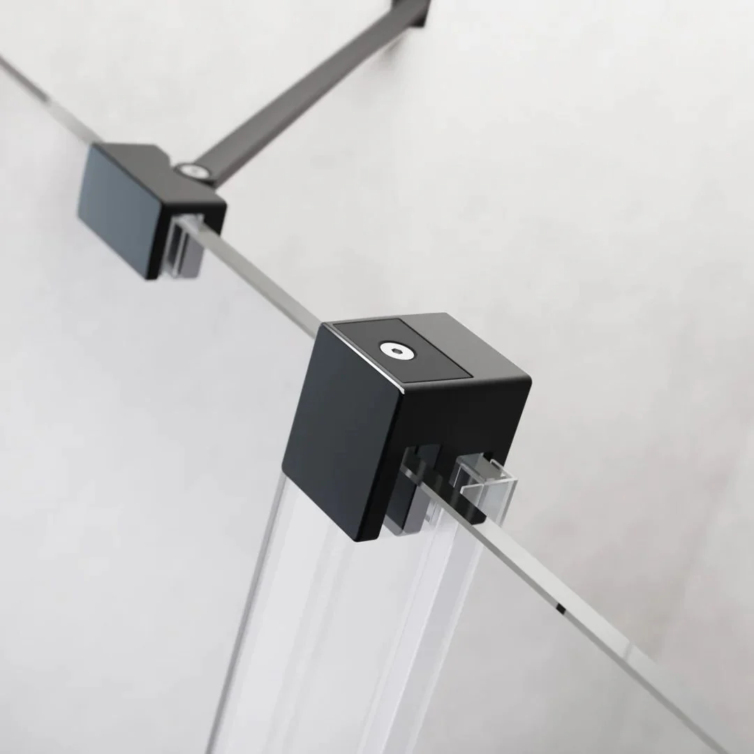 Radaway 8mm Furo PND II Bath Screen - Black - Image 6