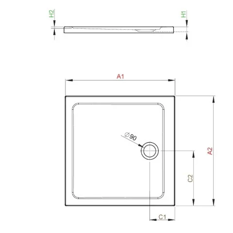 Doros Shower Tray - Image 7