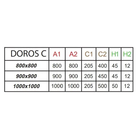 Doros Shower Tray - Image 8