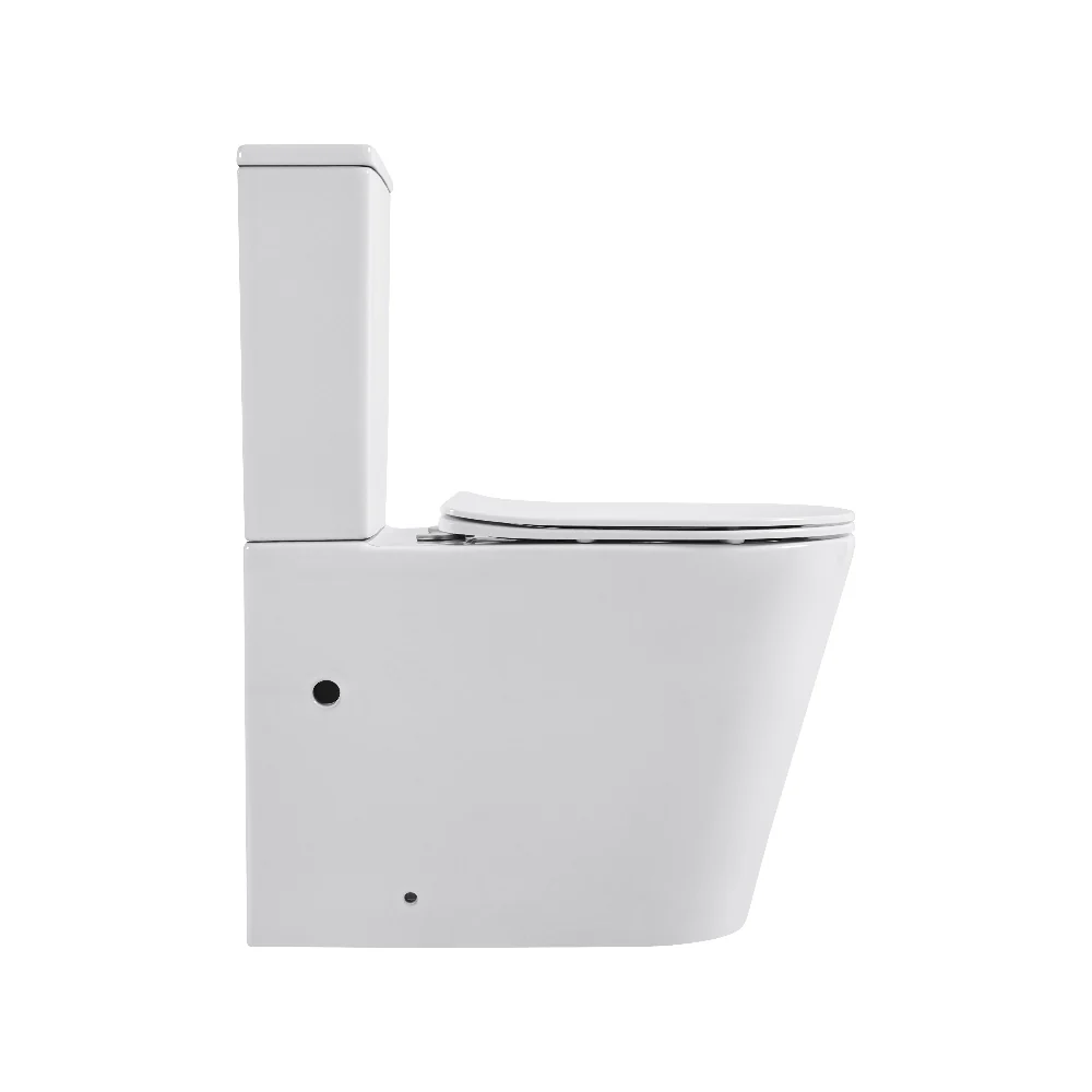 Elegance Tornado Flush Floor Mounted Toilet (Comfort Height 44cm) - Image 7