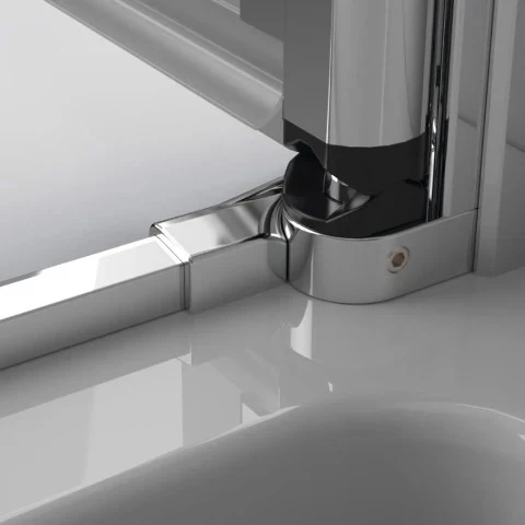 Eos DWB Bi-Fold Chrome Shower Door by Radaway - Image 4