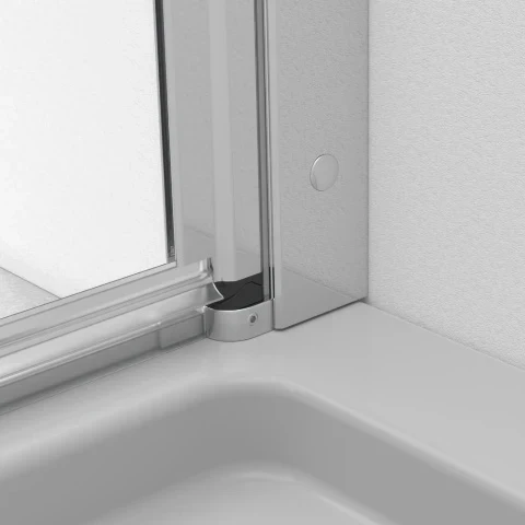 EOS KDS I Shower Enclosure - Chrome - Image 5