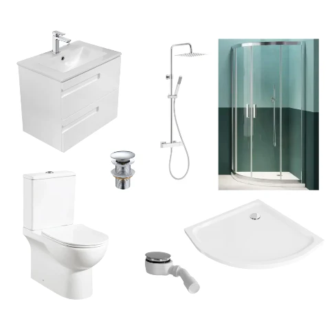 Essential Bathroom Bundle - Chrome