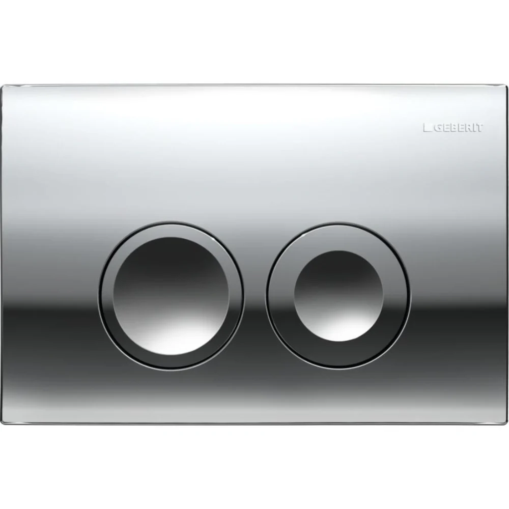 Geberit Delta 25 bright Chrome Flush Plate