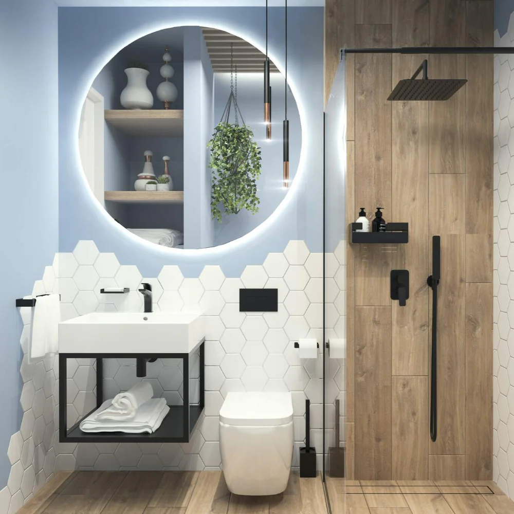 Hiacynt Concealed shower set with mixer BOX - Image 6