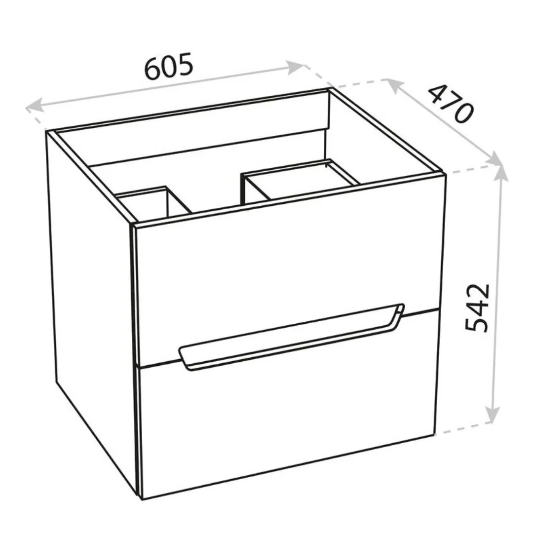 Knox White Vanity Unit & Kansas Basin - Image 8