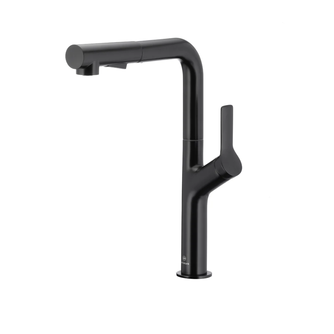 KFA Deuro Black Kitchen Tap