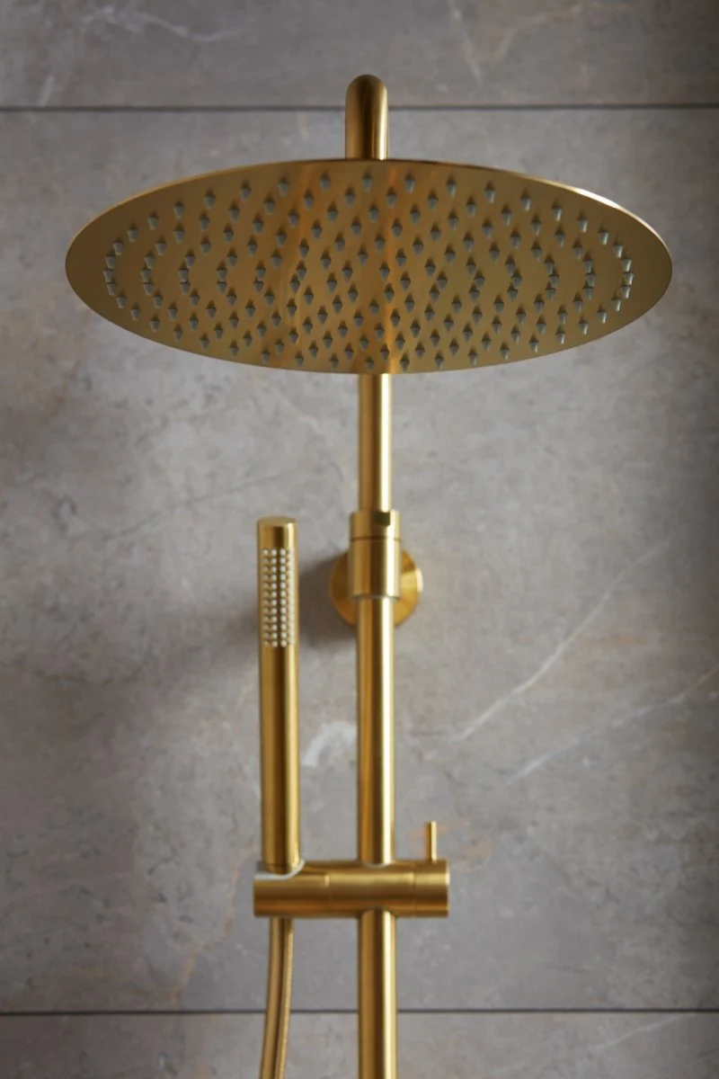 KFA Moza Thermostatic Bar Shower Set with 300mm Rain Head - Image 6