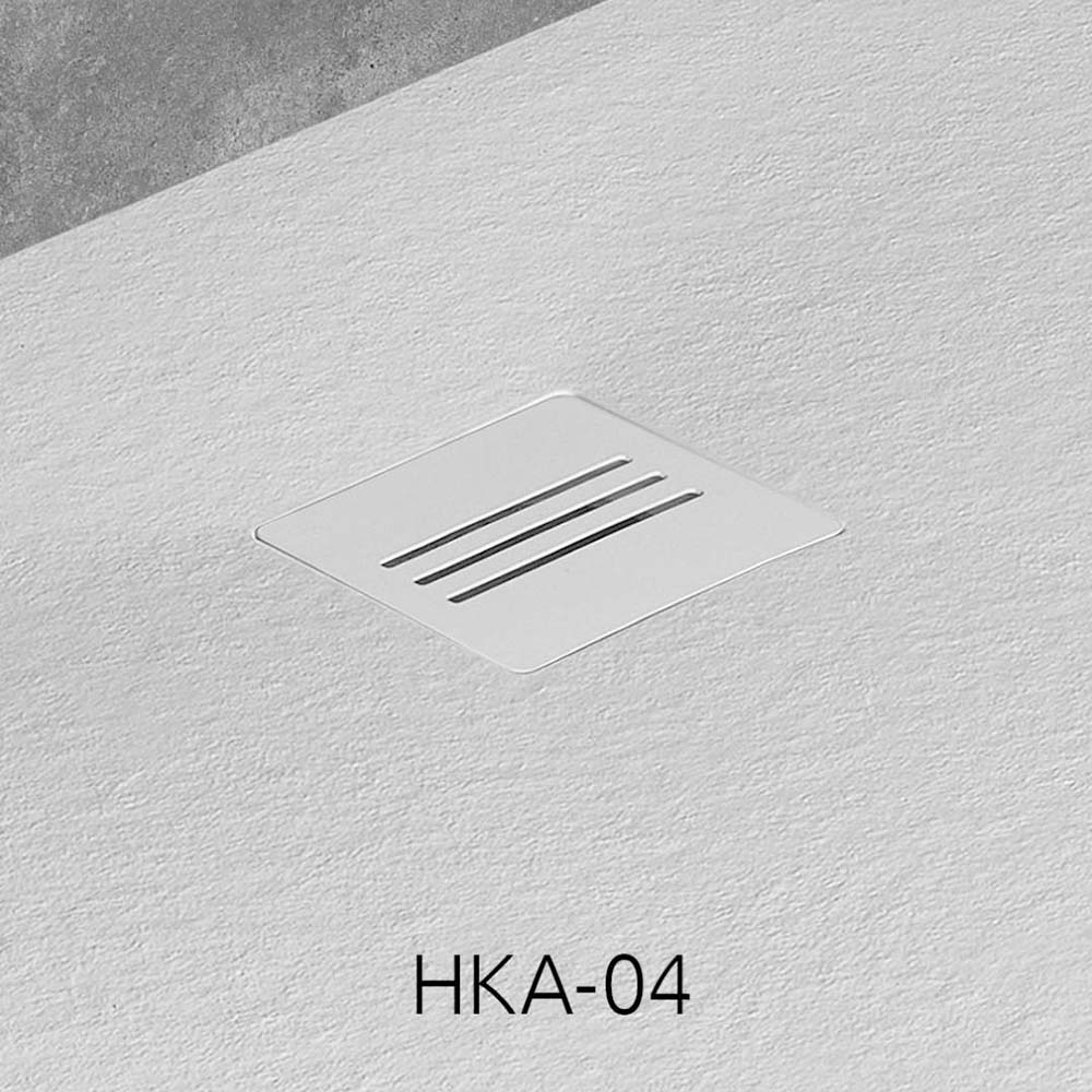 Kyntos F - White Slate Shower Tray - Image 4