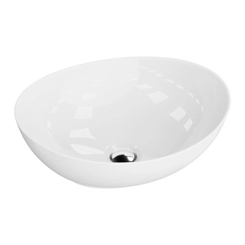 Luna Countertop Washbasin - White - Image 3