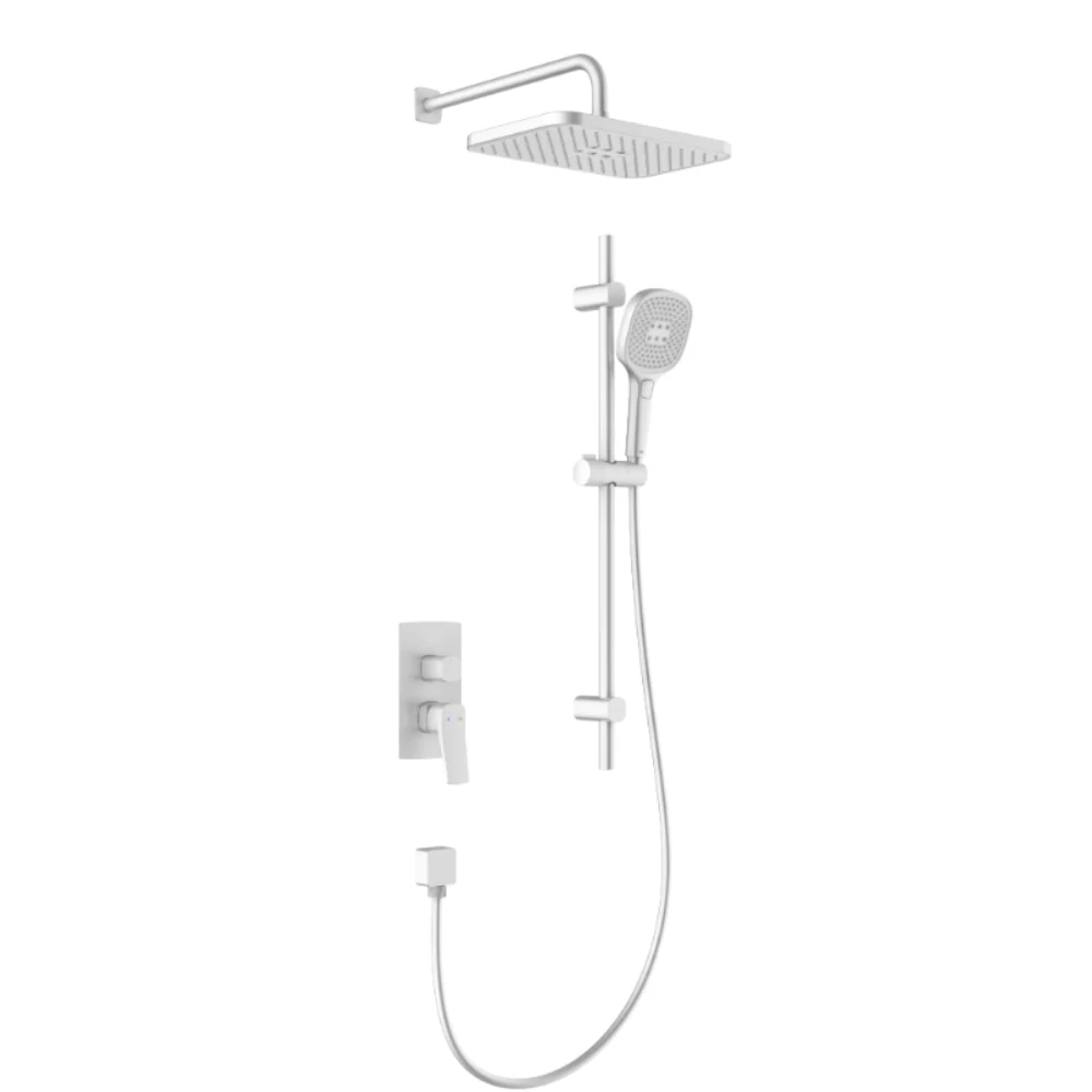 Malaga Concealed Rainshower Set with Sliding Rail - Image 3