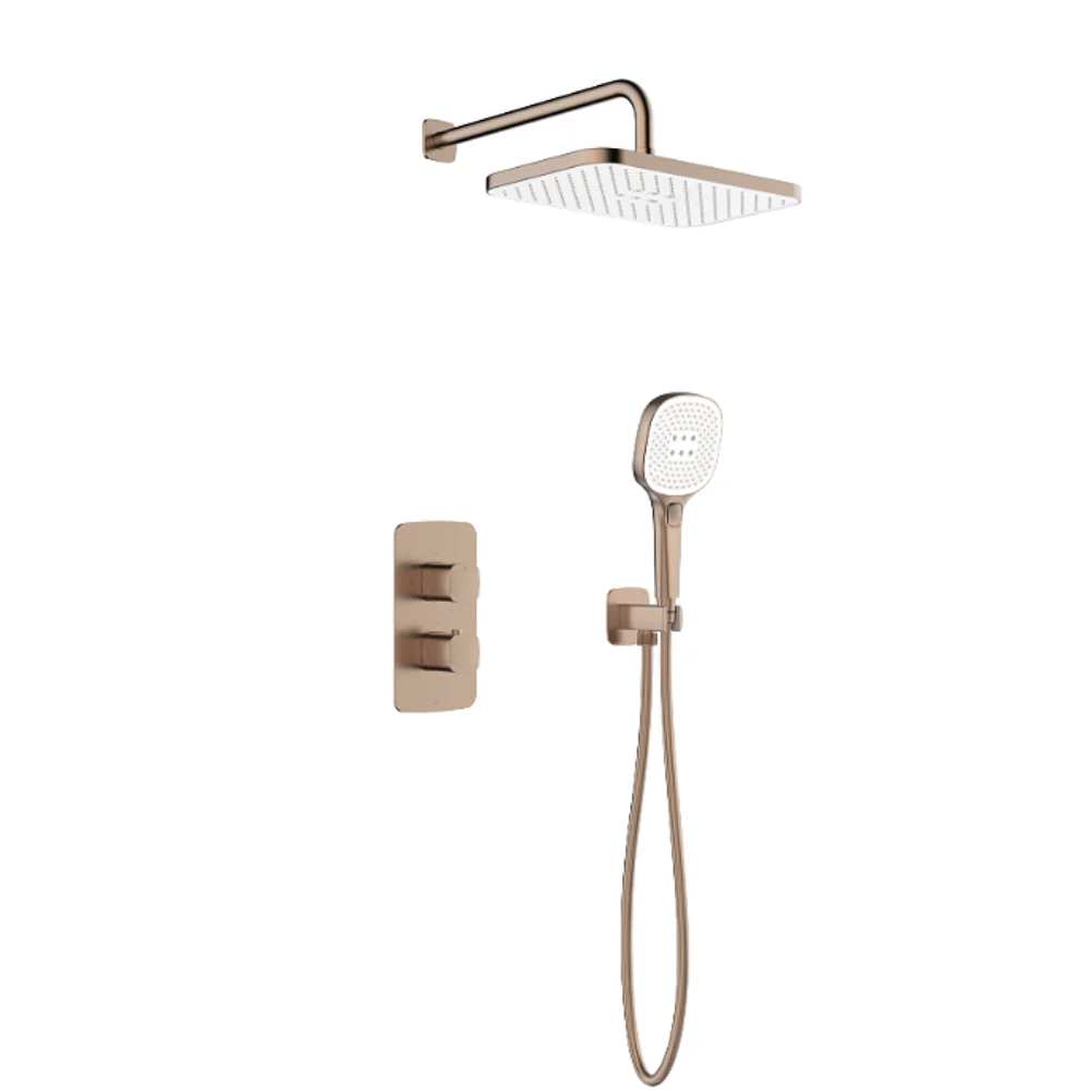 Malaga Concealed Thermostatic Rainshower Set - Image 5