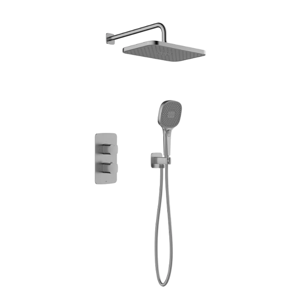 Malaga Concealed Thermostatic Rainshower Set - Image 7