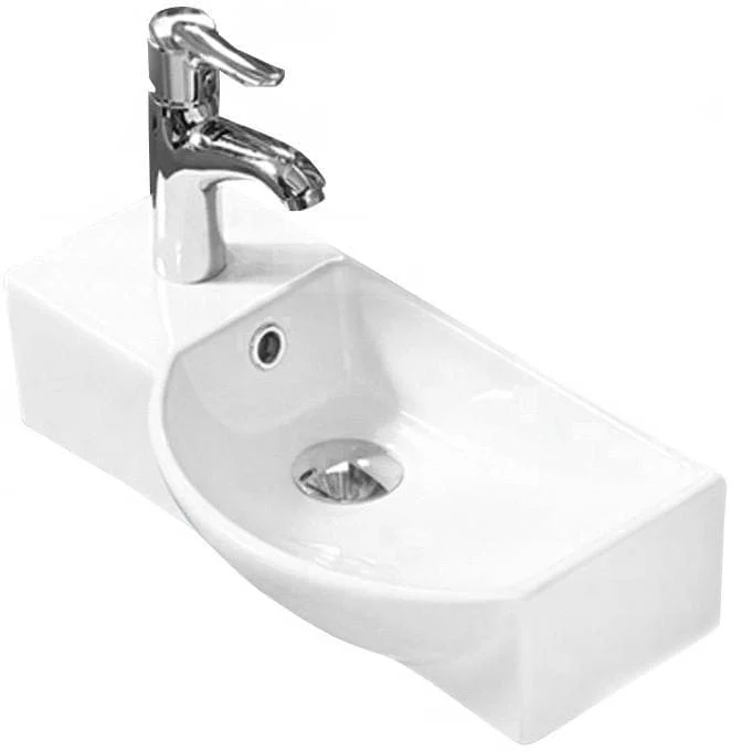 Hugo 450mm Countertop Washbasin - White