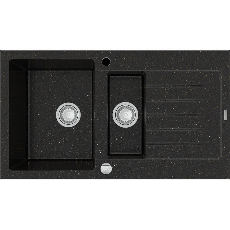 Matias Granite Sink 1.5-Chamber With Short Drainer - Image 5