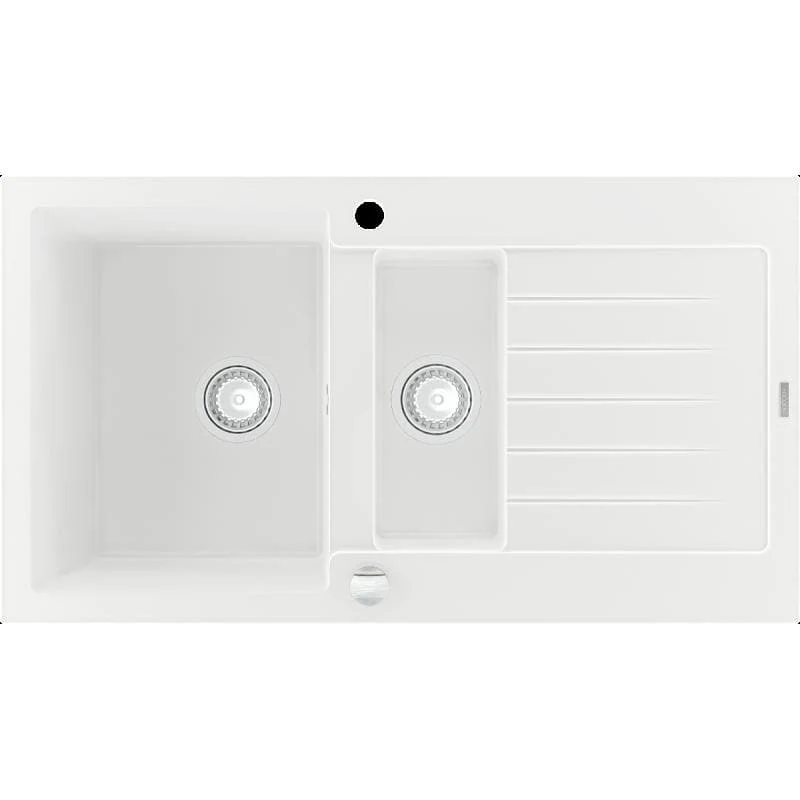 Matias Granite Sink 1.5-Chamber With Short Drainer - Image 7