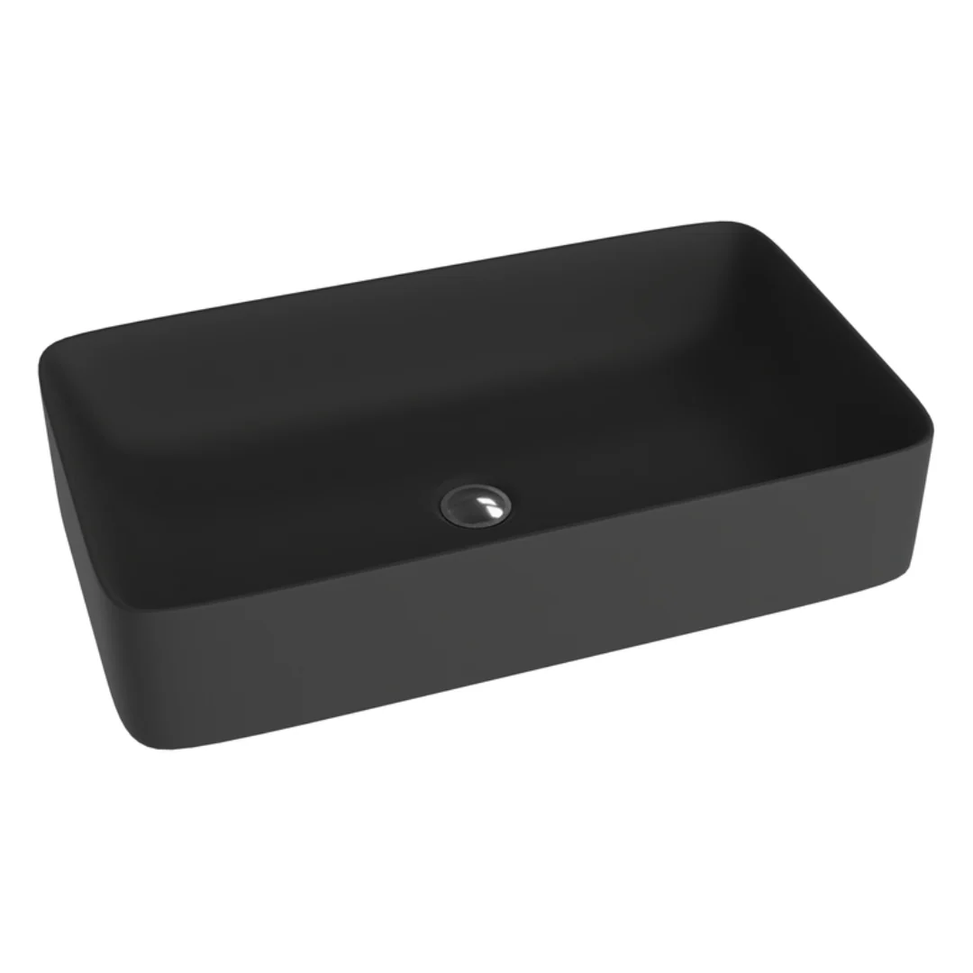 Pasana Countertop Washbasin - Matte Black - Image 2