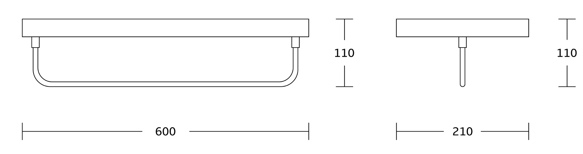 Pavo Towel Rail - Image 4