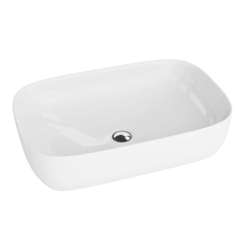 Alava Countertop Washbasin - White - Image 2