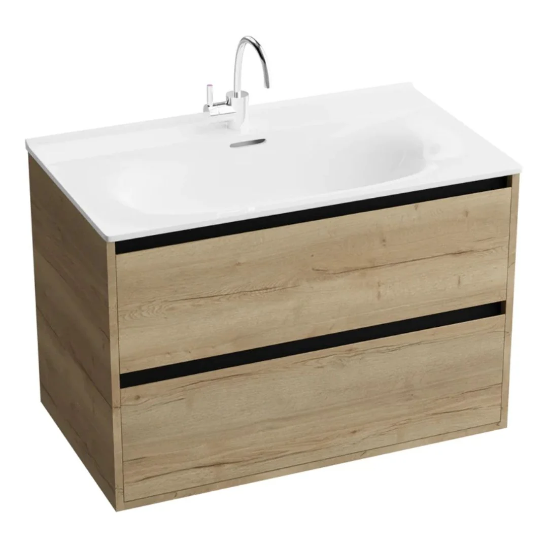 Finn Wood Black Vanity Unit & Minnesota Basin - Image 3