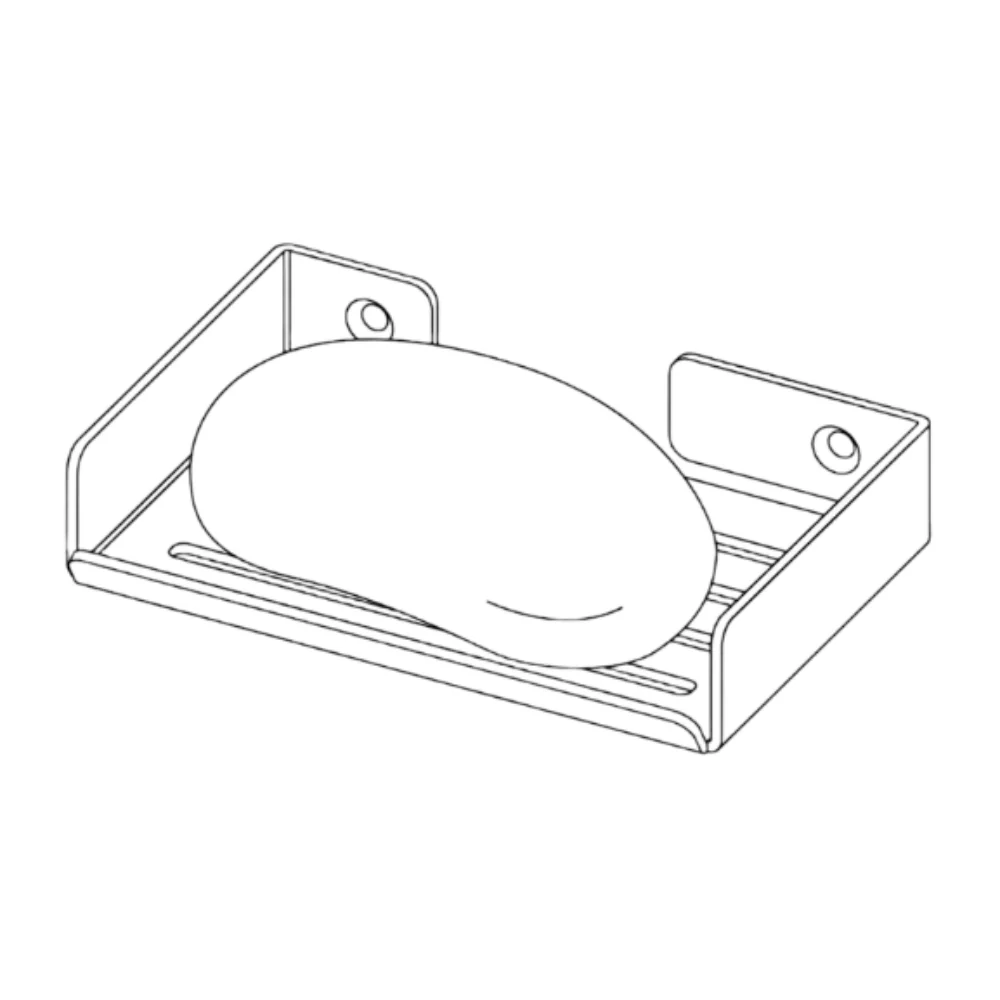 Mokko Soap dish wall-mounted - Image 3