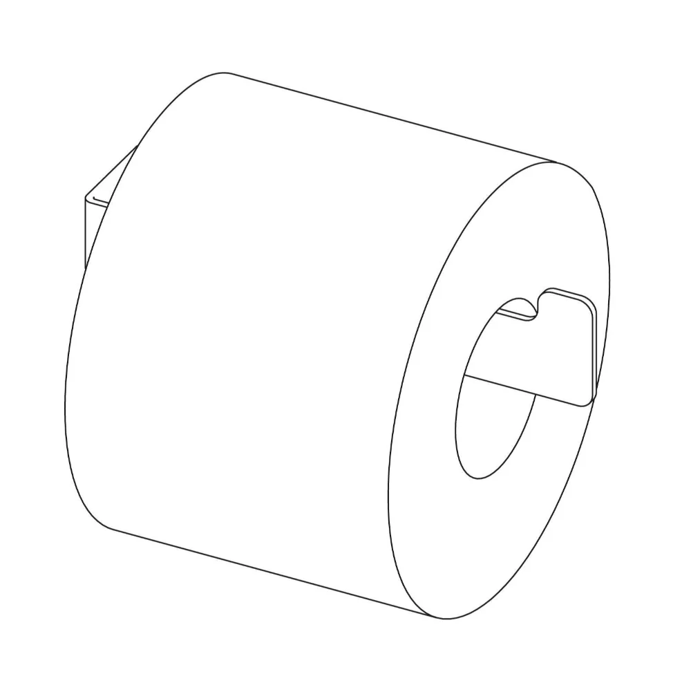 Mokko Toilet paper holder wall-mounted - Image 2