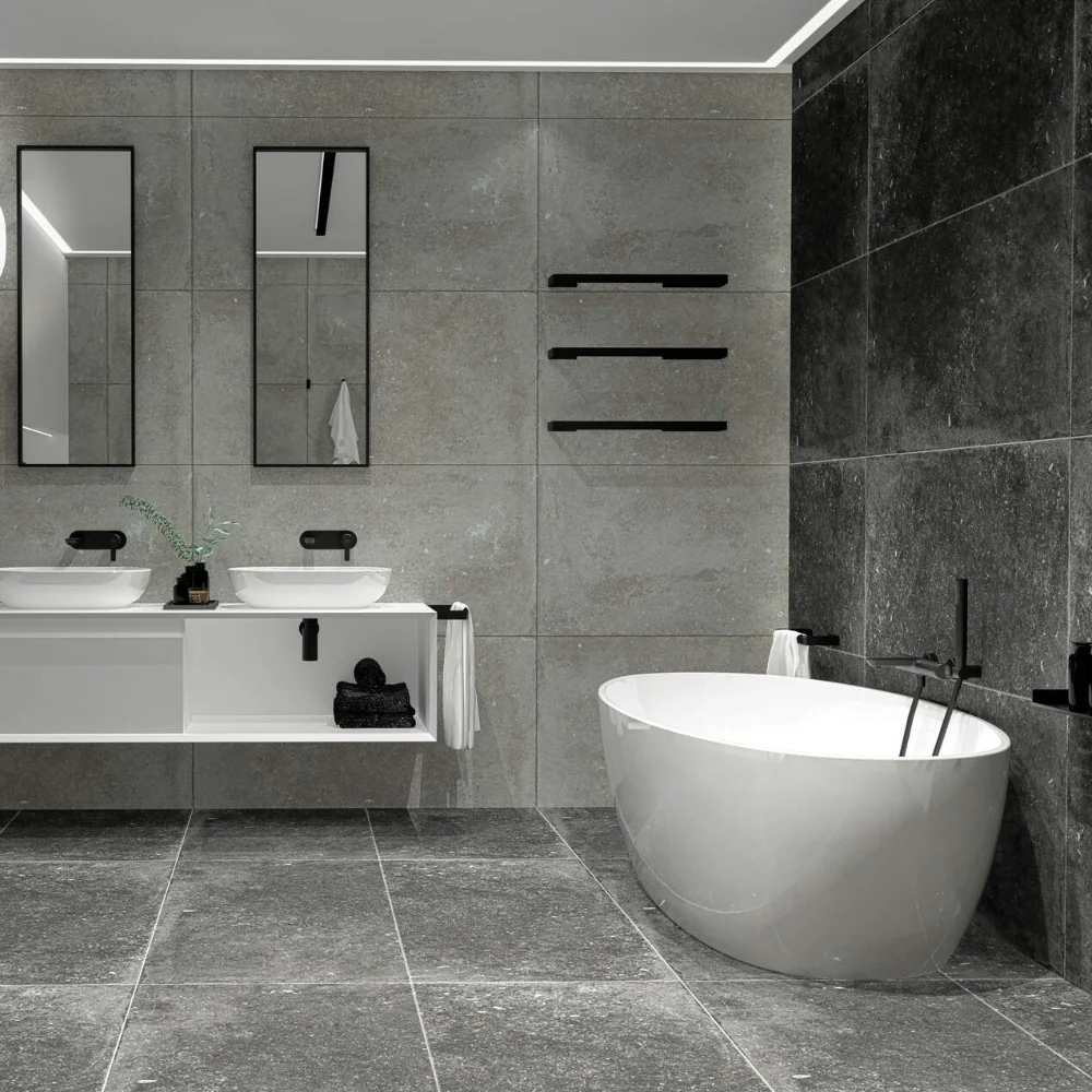 Mokko Wall-mounted hanger for towels - 60 cm - Image 7
