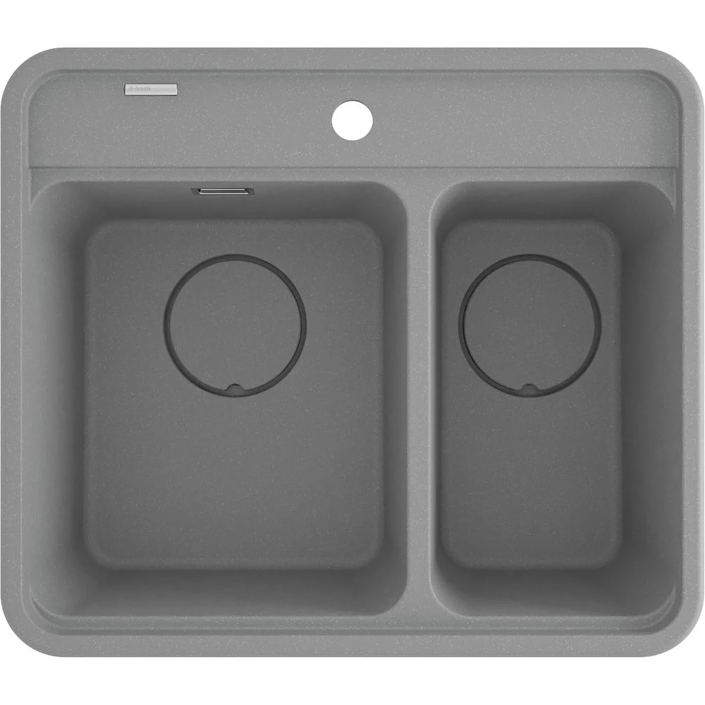 Momi Granite sink, 1.5-bowl - 580x700mm - Image 4