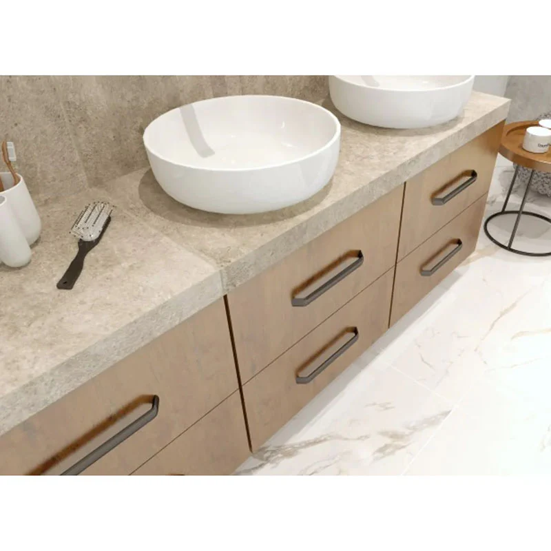 Kai Wood Vanity Unit & Countertop - Image 3