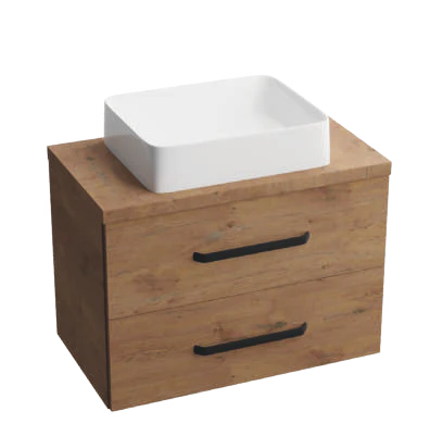 Kai Wood Vanity Unit & Countertop - Image 4