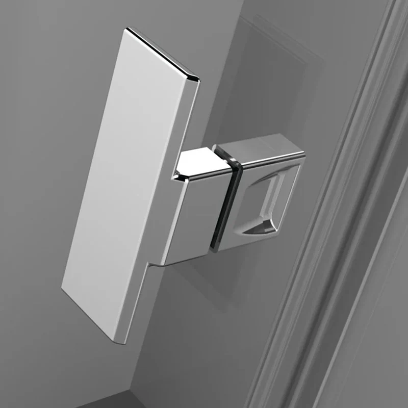 NES Chrome PTD Pentagon Shower Enclosure - Image 2