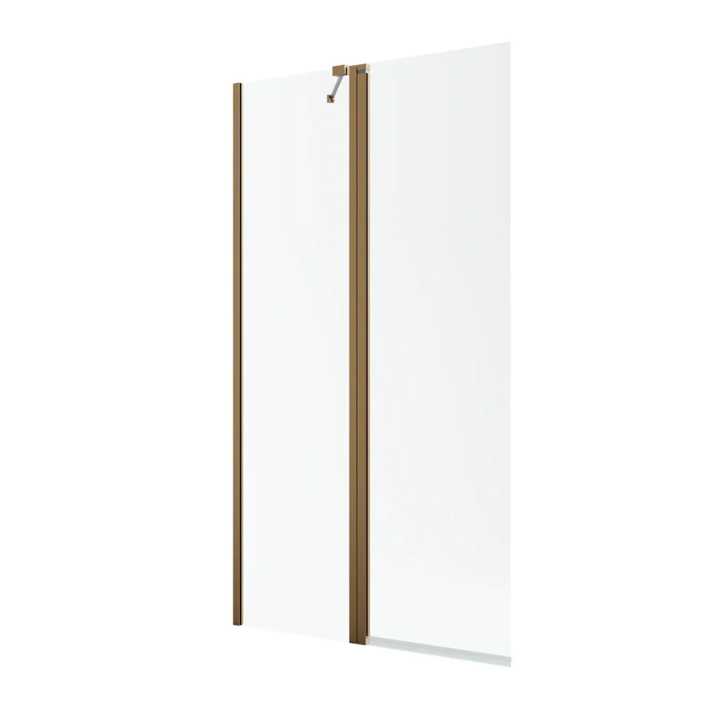 Radaway NES PND II Bath Screen - Brushed Gold - Image 7