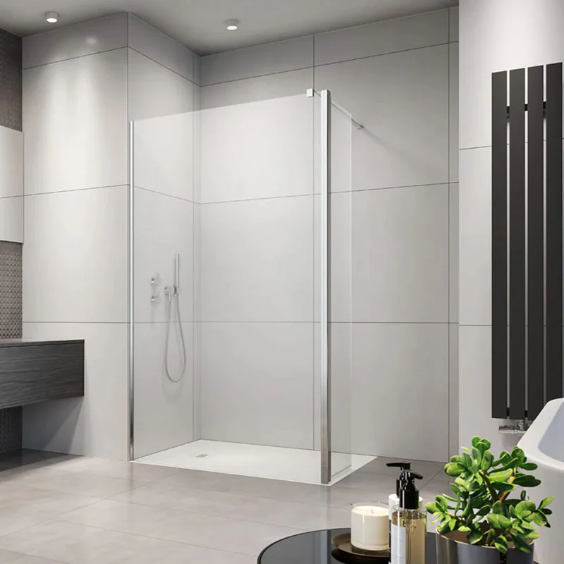 NES Walk-In Screen with Flipper by Radaway | Shower Screen