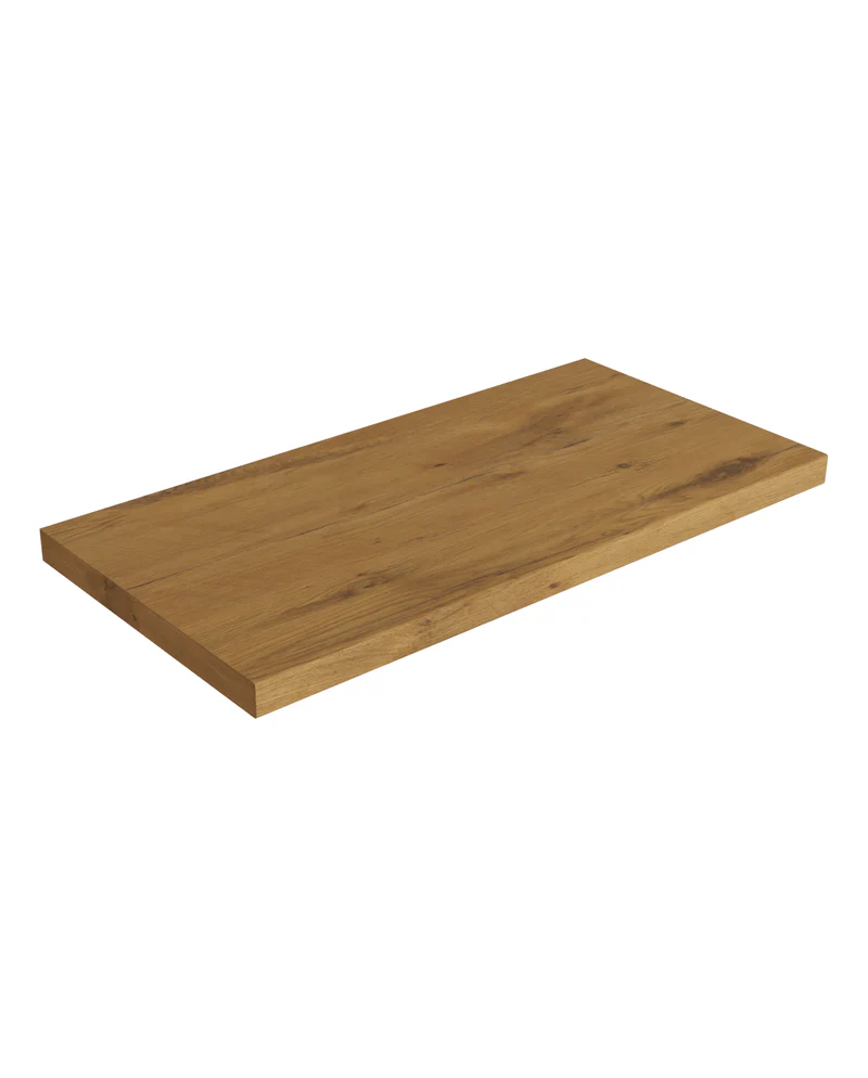 Oak Vanity Unit Countertop 470mm Depth - Image 3
